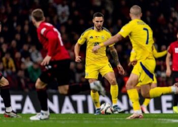 Украина обыграла Албанию и вышла в плей-офф Лиги наций