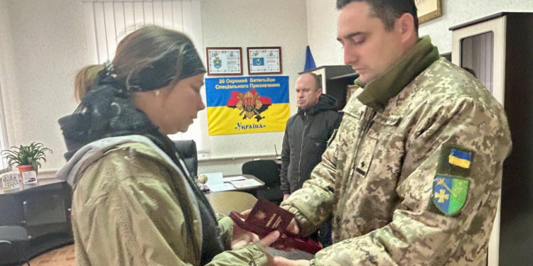 Упізнаний за ДНК загиблий воїн став кавалером ордену