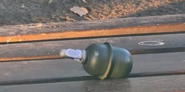 Виявлена на лавці граната є муляжем та не несе загрози – у Миколаєві поліція встановлює власника макета » Миколаївський Оглядач