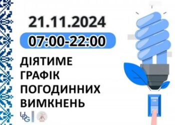 Застосування графіків погодинних відключень (ГПВ) на четвер, 21 листопада » Миколаївський Оглядач