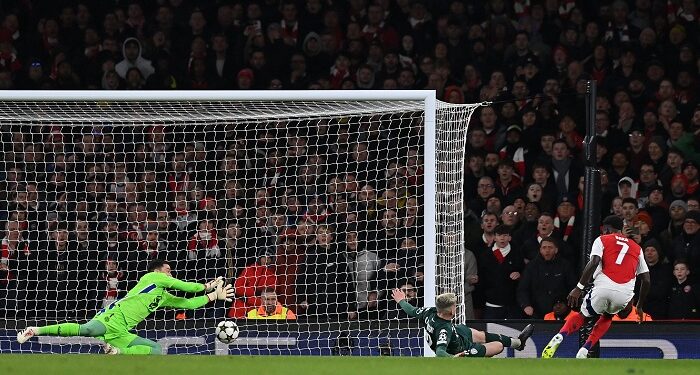 «Арсенал» разгромил «Монако» в 6-м туре Лиги чемпионов