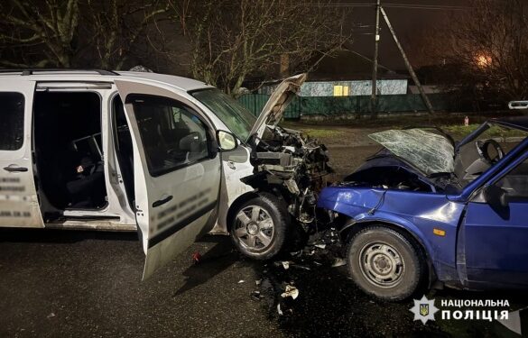 Автотроща у Смілі: постраждали троє людей (ФОТО)