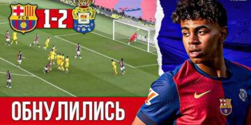 «Барселона» сенсационно проиграла аутсайдеру Ла Лиги «Лас-Пальмасу»