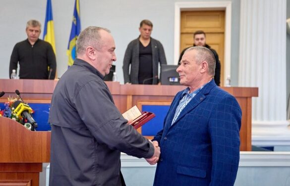 На Черкащині голову однієї з громад нагородили орденом