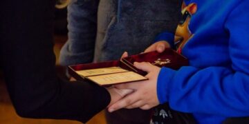 На Городищині сім’ям полеглих воїнів вручили нагороди