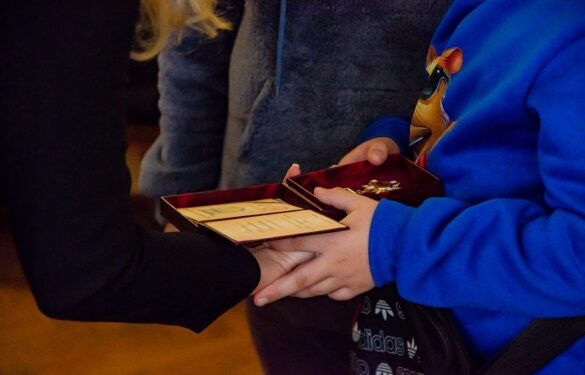 На Городищині сім’ям полеглих воїнів вручили нагороди