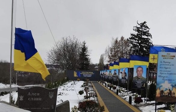 На Уманщині відкрили Алею Слави та пам’яті Героїв