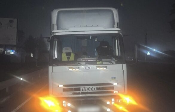 На Уманщині водій вантажівки  на смерть збив чоловіка, який перебігав дорогу 