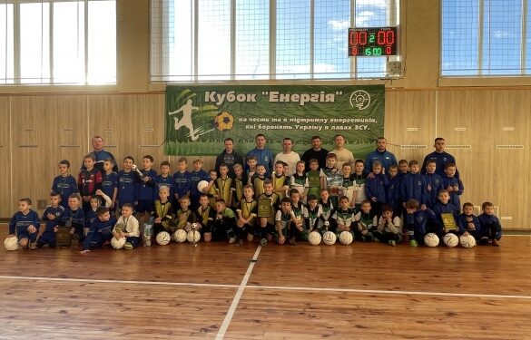 Спорт на підтримку героїв: у Чорнобаї відбулися змагання з мініфутболу