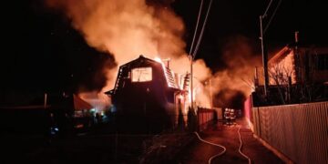 У Черкаському районі горіли житлові будинки та прибудова