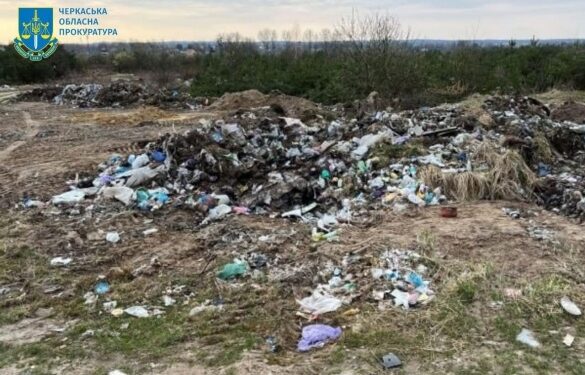 У Черкаському районі одна із громад забруднила замельну ділянку та завдала збитків державі на понад півтора мільйона гривень