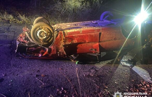 У поліції повідомили деталі ДТП на Звенигородщині, у якій постраждав пасажир