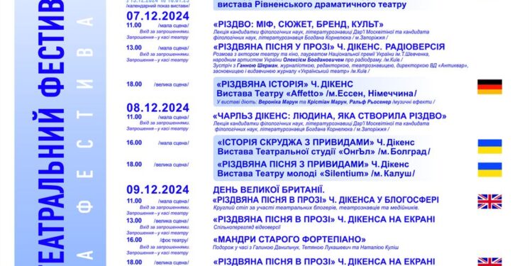 У Рівному в День Святого Миколая урочисто відкриють «Скрудж фест»