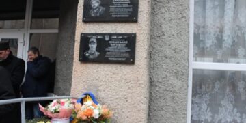 У Тальному відкрили меморіальні дошки на честь двох загиблих воїнів