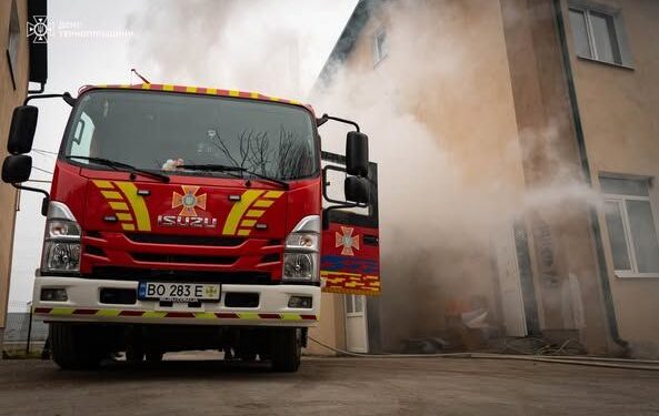 У Тернополі сталася сильна пожежа в котельні | Терміново новини Тернополя