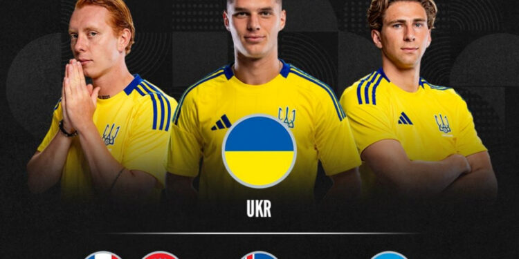 Украина узнала своих соперников в отборе на ЧМ-2026 по футболу