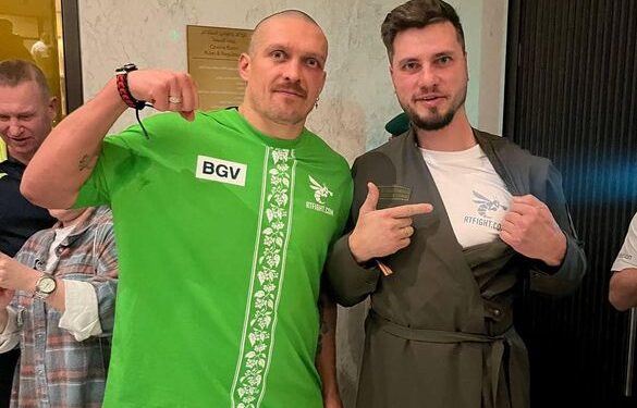 Військовий капелан із Черкас побував на бою Усика у Саудівській Аравії