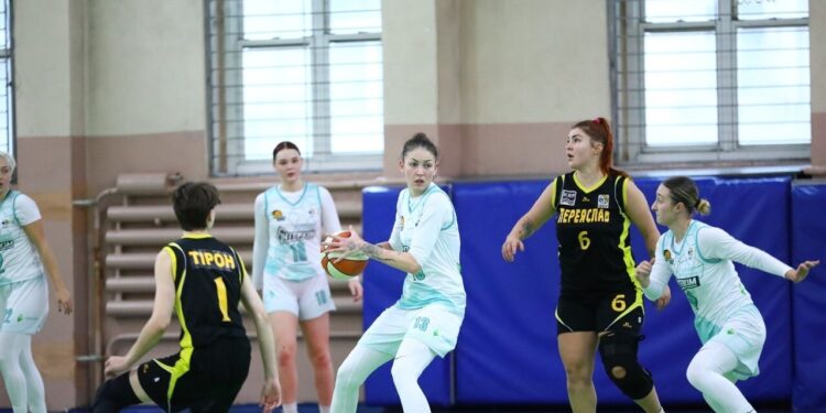 Визначена символічна збірна та MVP п’ятого ігрового тижня жіночої Вищої ліги – Федерація баскетболу України