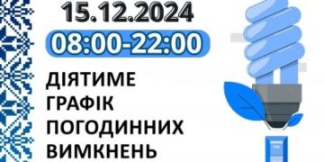 Застосування графіків погодинних відключень (ГПВ) у неділю, 15 грудня » Миколаївський Оглядач