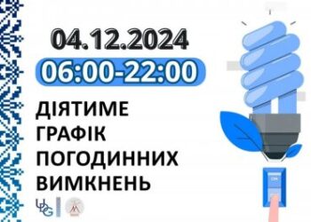 Застосування графіків погодинних відключень (ГПВ) у середу, 4 грудня » Миколаївський Оглядач