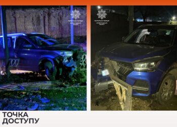 Рівень алкоголю у крові перевищував норму у 10 разів. На 19-річного водія в Кропивницькому склали протоколи