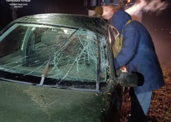 На Кіровоградщині водій напідпитку злетів у кювет і пив алкоголь після ДТП