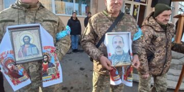 Був учасником АТО та здійснив майже 130 волонтерських рейсів на схід: на Тальнівщині попрощалися із захисником 