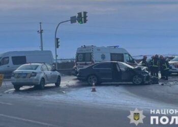 На Львівщині зіткнулися легковики: один загиблий та двоє травмованих 