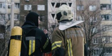 Ракетний удар по Києву 31 грудня: в одному з районів зафіксовано падіння уламків