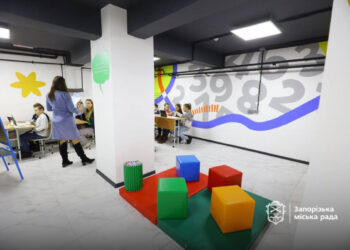 У гімназії № 22 у Запоріжжі з’явилось укриття – зможуть займатись 560 дітей в дві зміни | Новости Запорожья