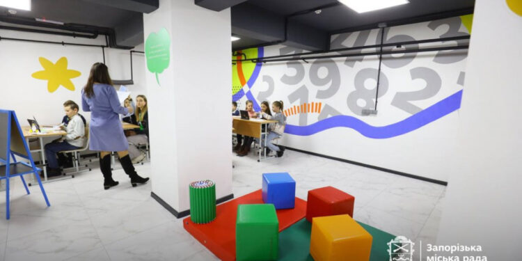 У гімназії № 22 у Запоріжжі з’явилось укриття – зможуть займатись 560 дітей в дві зміни | Новости Запорожья