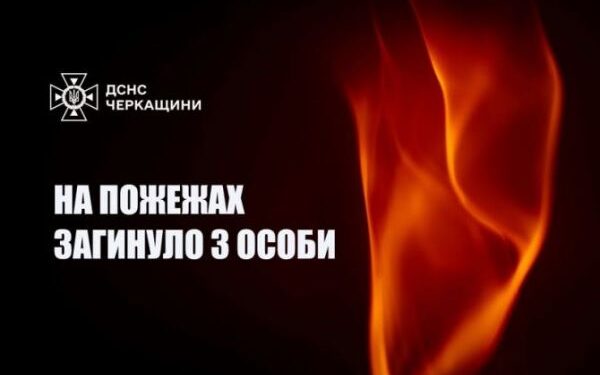 У перший день року через пожежі загинули троє черкащан — Новости Черкасс