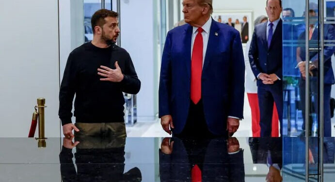 Зеленський про переговори: спочатку з Трампом та Європою, а потім — із Путіним