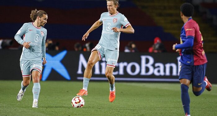 «Барселона» и «Атлетико» в сумасшедшем матче ½ финала Кубка Испании разыграли ничью