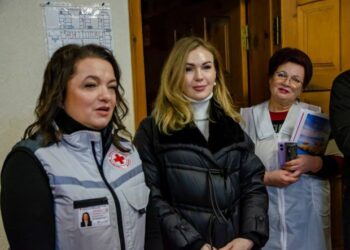 Кілька соціально значущих об’єктів в Черкаському районі оглянули представники Червоного Хреста разом з Бандурко — Новости Черкасс