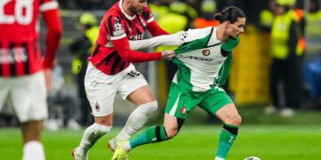 «Милан» упустил победу над «Фейеноордом» в плей-офф и покинул Лигу чемпионов