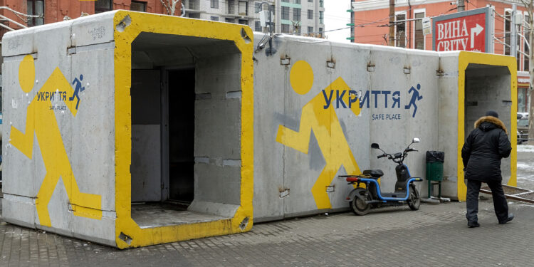 Модульні укриття на вулицях Полтави- ПОЛТАВА СЬОГОДНІ