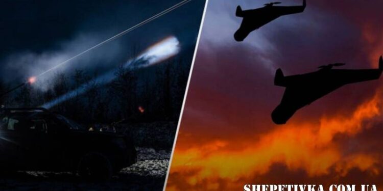 На Хмельниччині вночі оборонці знищили 2 ворожі БпЛА —Хмельнитчина