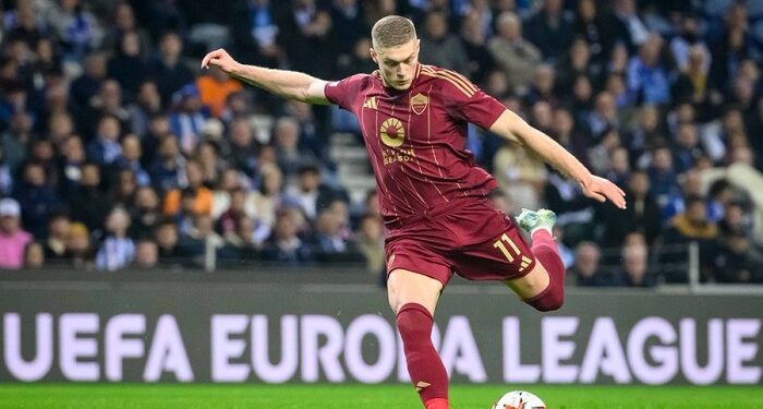 «Рома» разыграла ничью с «Порту» в первом матче плей-офф Лиги Европы