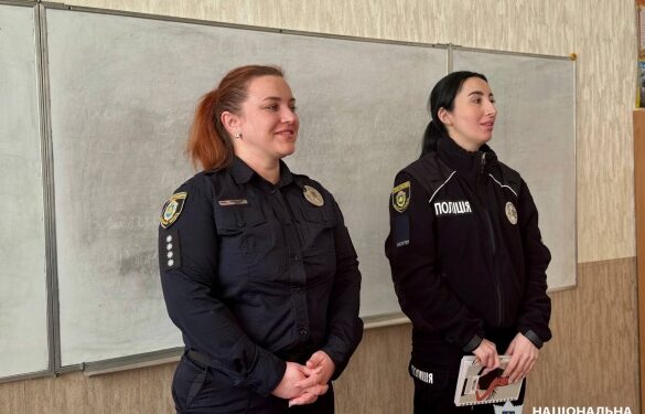 Ще у трьох школах на Черкащині розпочали роботу поліцейські Служби освітньої безпеки