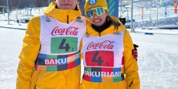Тарас Тарасюк і Вікторія Хвостенко взяли золото на юнацькому олімпійському фестивалі в Грузії