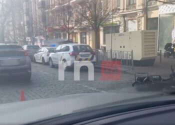 У середмісті столиці збили кур’єра Glovoку