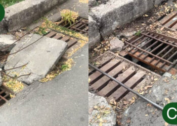 У Запоріжжі вирвали урну з землі та викрали решітки зі зливової каналізації – вандалізм у Хортицькому районі | Новости Запорожья