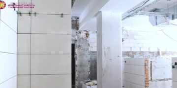 В одній зі шкіл Черкас оновлюють їдальню  — Новости Черкасс