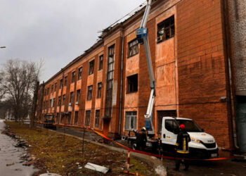 Внаслідок ворожої атаки у Запоріжжі зазнала пошкоджень колишня інженерна академія – у виші оцінили наслідки обстрілу, на ремонт потрібні значні кошти | Новости Запорожья