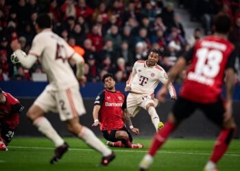 «Бавария» одержала еще одну «сухую» победу над «Байером» и пробилась в ¼ финала Лиги чемпионов