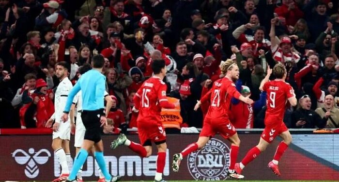 Дания минимально выиграла у Португалии в первом матче плей-офф Лиги наций