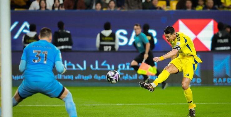 Георгий Бущан пропустил от Криштиану Роналду, но его ФК «Аль-Шабаб» вырвал ничью