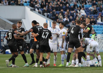 Гравці «Динамо» встановили рекорд сезону за кількістю попереджень у одному матчі