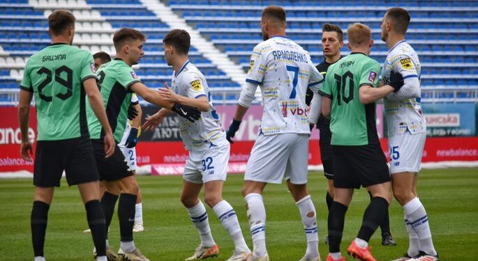 Киевское «Динамо» оступилось в матче с «Ворсклой» в 19 туре УПЛ